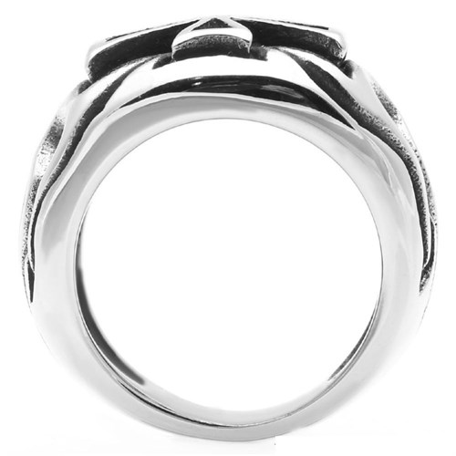 Nhẫn Hợp Kim Nam AvaJi AVJ.R000253.00 Màu Bạc