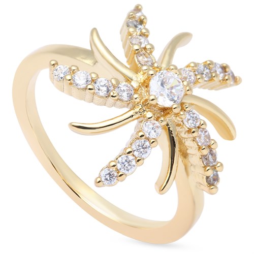 Nhẫn Hợp Kim Nữ AvaJi Đính Đá AVJ.R000257.00