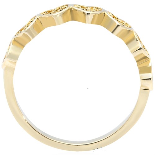Nhẫn Hợp Kim Nữ AvaJi Đính Đá AVJ.R000258.00 Màu Vàng