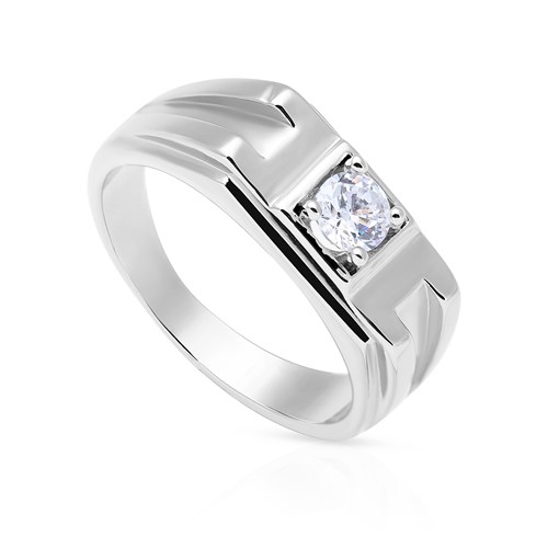 Nhẫn Hợp Kim Nam AvaJi Đính Đá AVJ.R000264.00