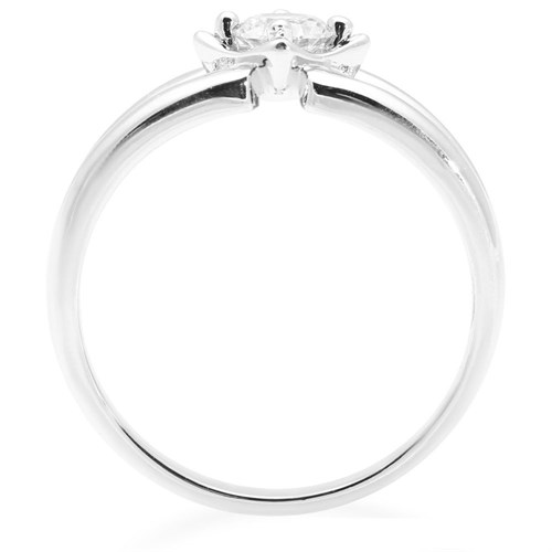 Nhẫn Hợp Kim Đính Đá Nam AvaJi AVJ.R000266.00 Màu Bạc