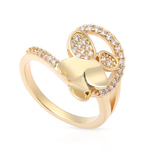 Nhẫn Hợp Kim Nữ AvaJi Đính Đá AVJ.R000280.00
