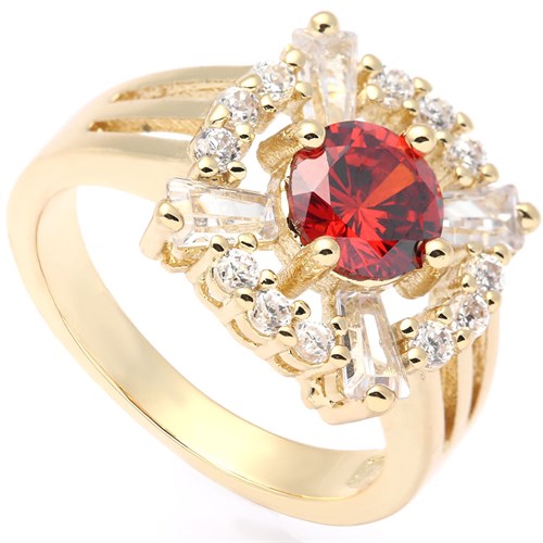 Nhẫn Hợp Kim Nữ AvaJi Đính Đá AVJ.R000287.00