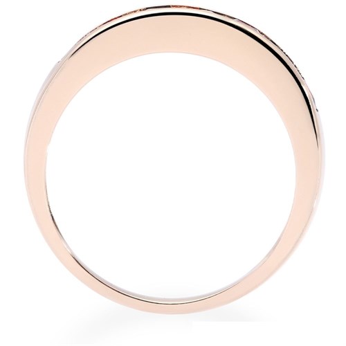 Nhẫn Hợp Kim Nữ AvaJi Đính Đá AVJ.R000292.00 Màu Vàng Hồng