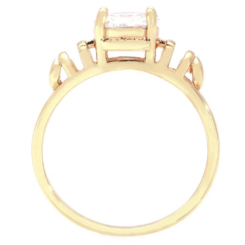 Nhẫn Hợp Kim Đính Đá Nữ AvaJi AVJ.R000297.00 Màu Vàng