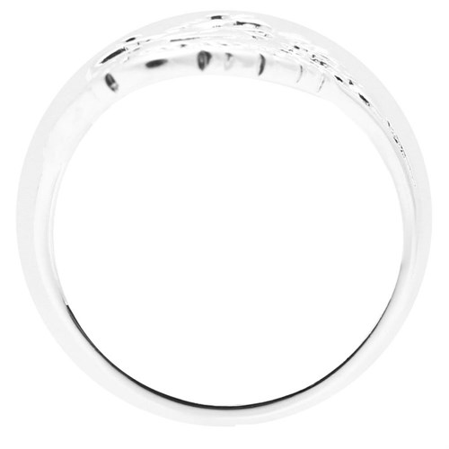 Nhẫn Hợp Kim Nữ AvaJi Đính Đá AVJ.R000313.00 Màu Bạc