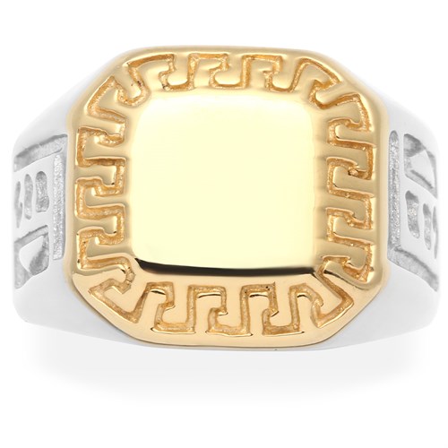 Nhẫn Hợp Kim Nam AvaJi AVJ.R000323.00 Màu Bạc