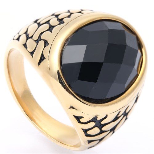 Nhẫn Hợp Kim Nam AvaJi Đính Đá AVJ.R000324.00