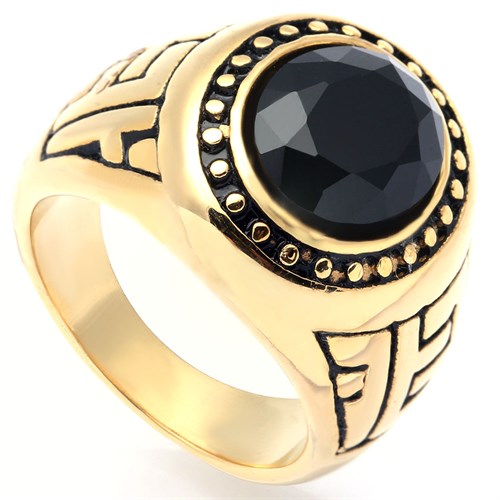 Nhẫn Hợp Kim Nam AvaJi Đính Đá AVJ.R000325.00