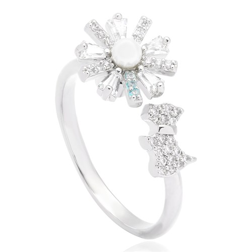 Nhẫn Hợp Kim Đính Đá Nữ AvaJi AVJ.R000646.00