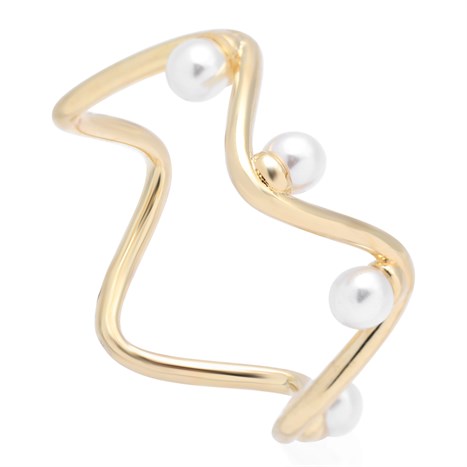 Nhẫn Hợp Kim Nữ Đính Đá AvaJi AVJ.R000648.00 Màu Vàng