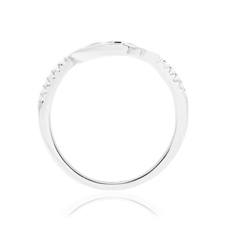 Nhẫn Hợp Kim Đính Đá Nữ AvaJi AVJ.R000706.00 Màu Bạc