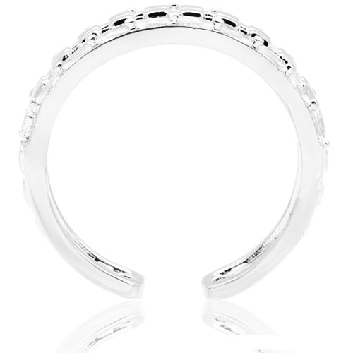 Nhẫn Hợp Kim Đính Đá Nữ AvaJi AVJ.R000791.00 Màu Bạc