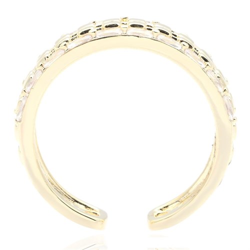 Nhẫn Hợp Kim Đính Đá Nữ AvaJi AVJ.R000792.00 Màu Vàng