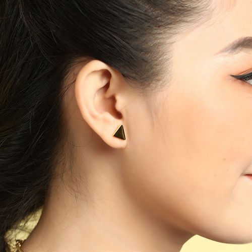 Bông Tai Hợp Kim Nữ AvaJi AVJ.E000022.00 Màu Vàng