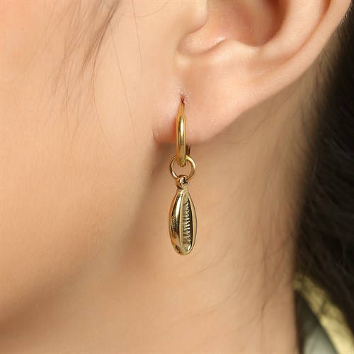 Bông Tai Hợp Kim Nữ AvaJi AVJ.E000030.00 Màu Vàng