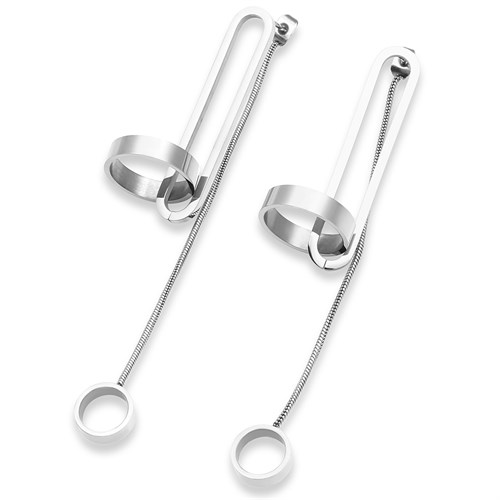 Bông Tai Hợp Kim Nữ AvaJi AVJ.E000031.00 Màu Bạc