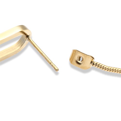 Bông Tai Hợp Kim Nữ AvaJi AVJ.E000032.00 Màu Vàng