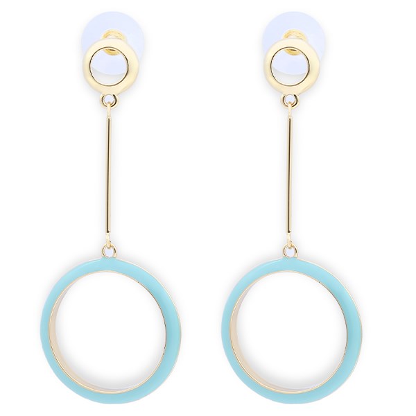 Bông Tai Hợp Kim Nữ AvaJi Đính Đá AVJ.E000082.00