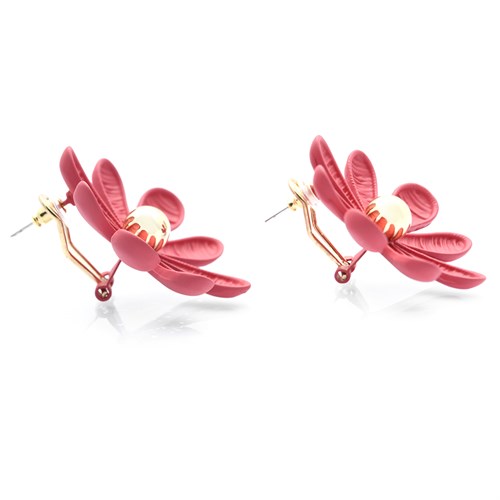 Bông Tai Hợp Kim Nữ AvaJi Đính Đá AVJ.E000096.00 Màu Vàng