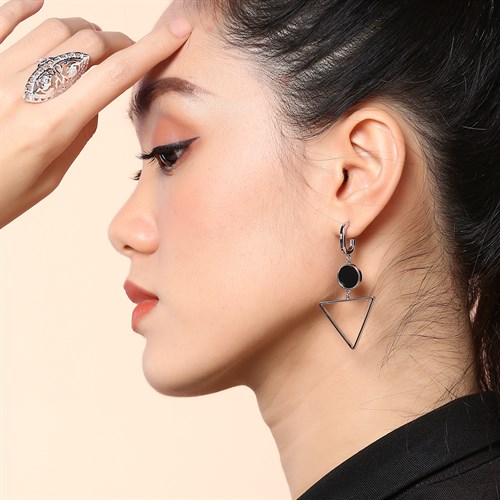 Bông Tai Hợp Kim Nữ AvaJi AVJ.E000017.00 Màu Vàng