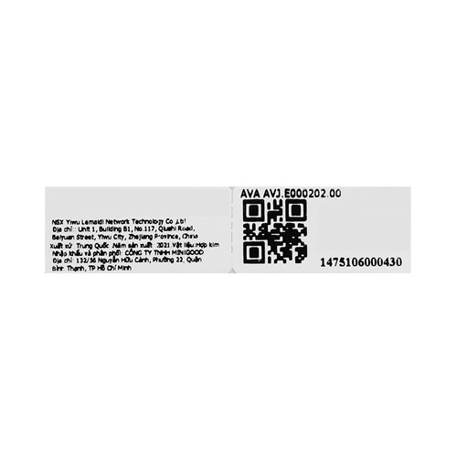 Bông Tai Hợp Kim Nữ Đính Đá AvaJi AVJ.E000202.00 Màu Vàng