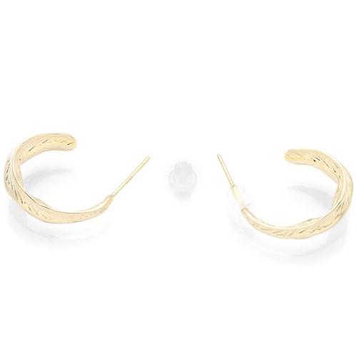 Bông Tai Hợp Kim Nữ AvaJi AVJ.E000336.00 Màu Vàng