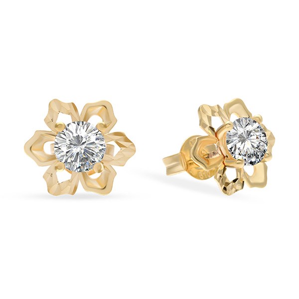 Bông Tai Vàng 610 18K Nữ AvaJi AVJ.E000950