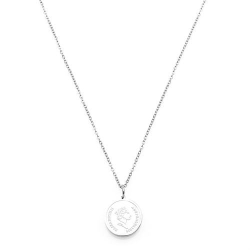 Dây Chuyền Hợp Kim Nữ AvaJi AVJ.N000031.00 Màu Bạc