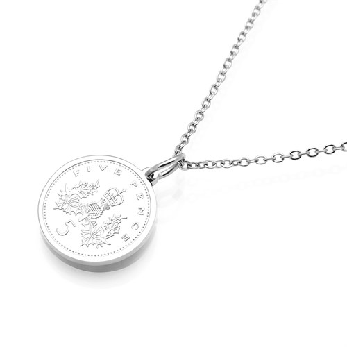 Dây Chuyền Hợp Kim Nữ AvaJi AVJ.N000031.00 Màu Bạc