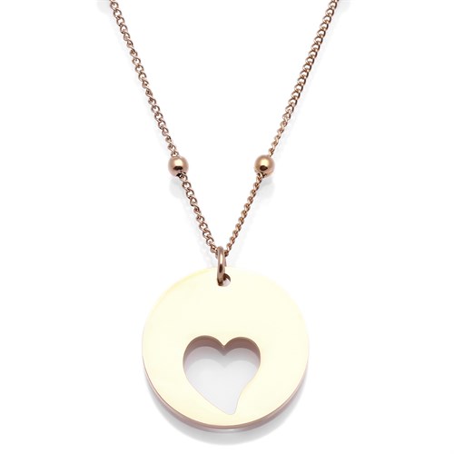 Dây Chuyền Hợp Kim Nữ AvaJi AVJ.N000033.00 Màu Vàng