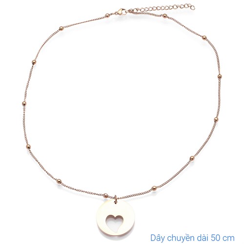 Dây Chuyền Hợp Kim Nữ AvaJi AVJ.N000033.00 Màu Vàng