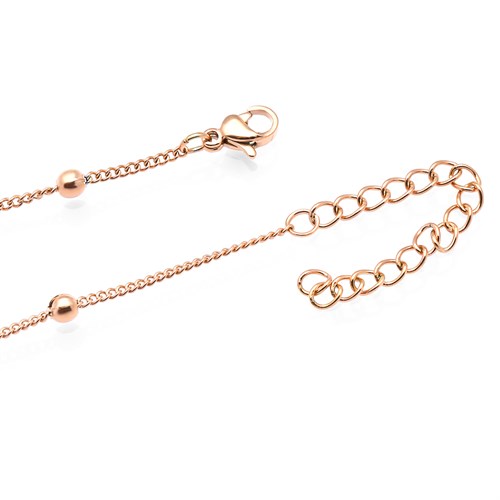 Dây Chuyền Hợp Kim Nữ AvaJi AVJ.N000034.00 Màu Vàng