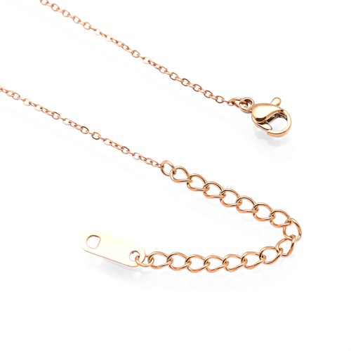 Dây Chuyền Hợp Kim Nữ AvaJi Đính Đá AVJ.N000045.00 Màu Vàng