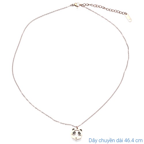 Dây Chuyền Hợp Kim Nữ AvaJi Đính Đá AVJ.N000047.00 Màu Vàng