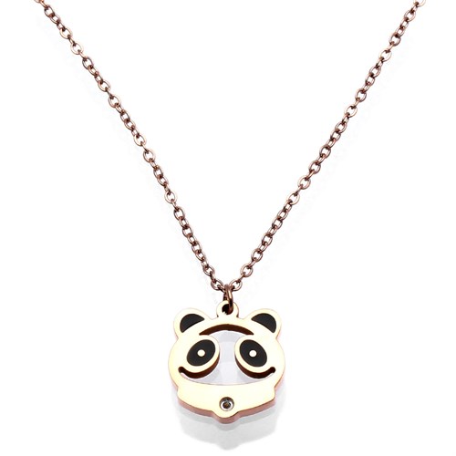 Dây Chuyền Hợp Kim Nữ AvaJi Đính Đá AVJ.N000047.00 Màu Vàng