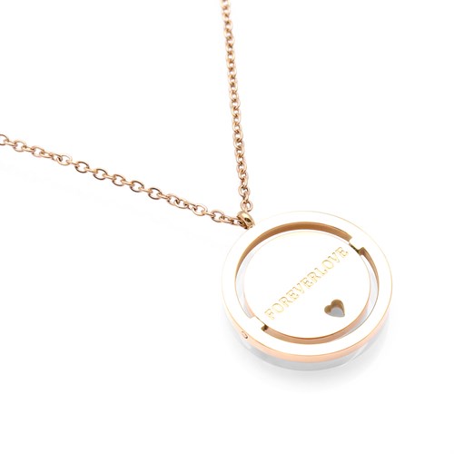 Dây Chuyền Hợp Kim Nữ AvaJi AVJ.N000048.00 Màu Vàng