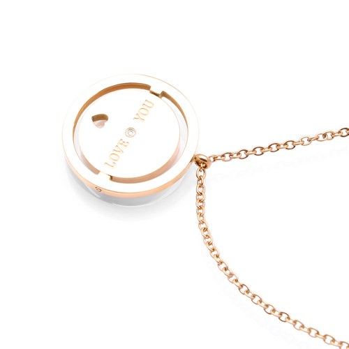 Dây Chuyền Hợp Kim Nữ AvaJi AVJ.N000048.00 Màu Vàng