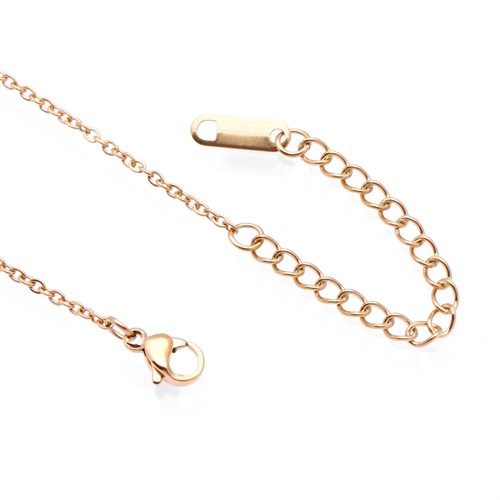 Dây Chuyền Hợp Kim Nữ AvaJi AVJ.N000048.00 Màu Vàng