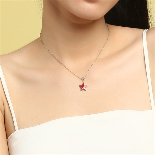 Dây Chuyền Hợp Kim Nữ AvaJi AVJ.N000052.00 Màu Vàng