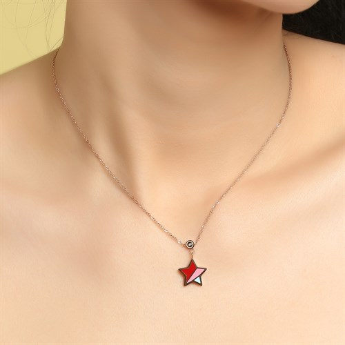 Dây Chuyền Hợp Kim Nữ AvaJi AVJ.N000052.00 Màu Vàng