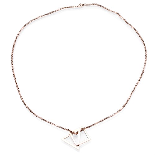 Dây Chuyền Hợp Kim Nữ AvaJi AVJ.N000059.00 Màu Vàng