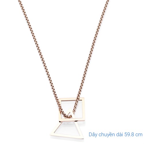 Dây Chuyền Hợp Kim Nữ AvaJi AVJ.N000059.00 Màu Vàng