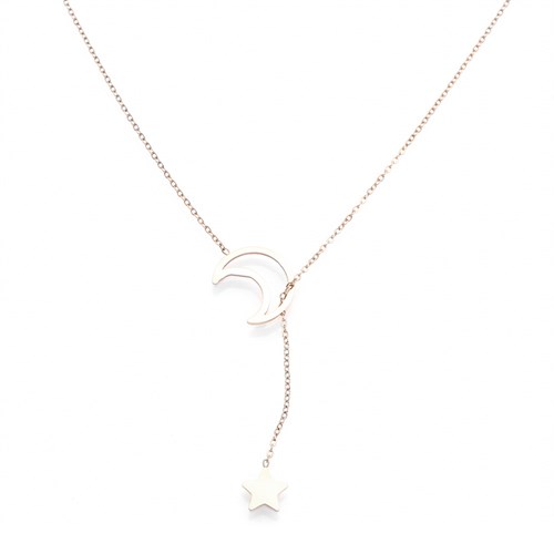 Dây Chuyền Hợp Kim Nữ AvaJi AVJ.N000065.00 Màu Vàng