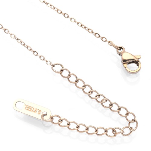 Dây Chuyền Hợp Kim Nữ AvaJi AVJ.N000065.00 Màu Vàng