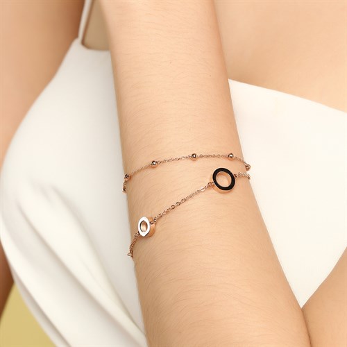 Dây Chuyền Hợp Kim Nữ AvaJi Đính Đá AVJ.N000069.00 Màu Vàng