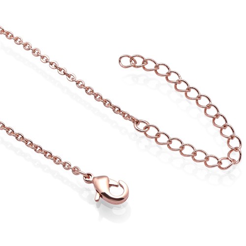 Dây Chuyền Hợp Kim Nữ AvaJi Đính Đá AVJ.N000070.00 Màu Vàng