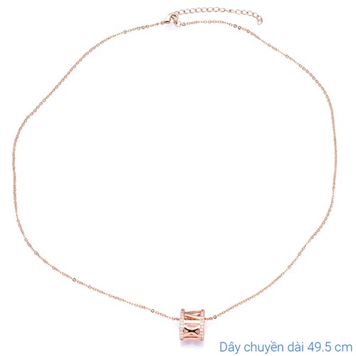 Dây Chuyền Hợp Kim Nữ AvaJi Đính Đá AVJ.N000072.00