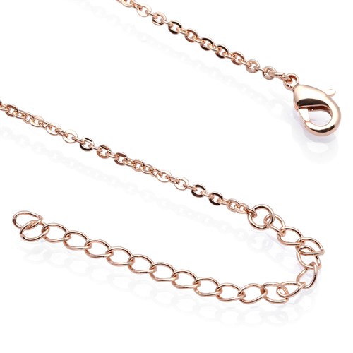 Dây Chuyền Hợp Kim Nữ AvaJi Đính Đá AVJ.N000072.00 Màu Vàng