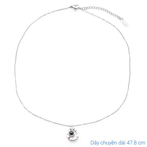 Dây Chuyền Hợp Kim Nữ AvaJi Đính Đá AVJ.N000085.00